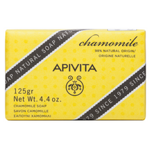 Load image into Gallery viewer, Apivita Natural Chamomile Soap 125G
