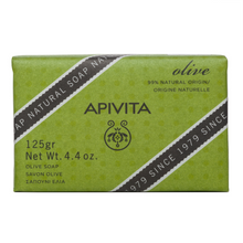 Load image into Gallery viewer, Apivita Natural Soap Olive Oil 125G
