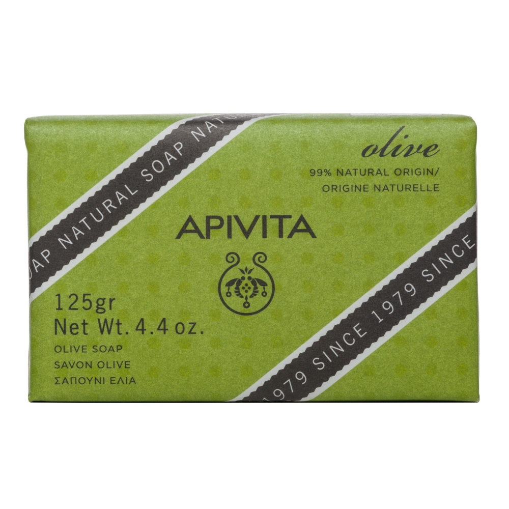 Apivita Natural Soap Olive Oil 125G