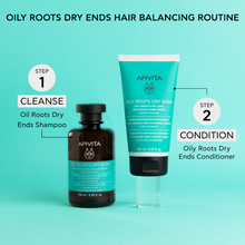 Load image into Gallery viewer, Apivita Oily Roots &amp; Dry Ends Balancing Conditioner 150ml
