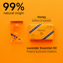 Load image into Gallery viewer, Apivita Natural Soap Honey 125G
