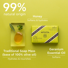 Load image into Gallery viewer, Apivita Natural Soap Olive Oil 125G
