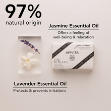 Load image into Gallery viewer, Apivita Natural Soap Jasmine 125G
