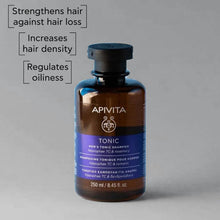 Load image into Gallery viewer, Apivita Mens Tonic Shampoo 250ml
