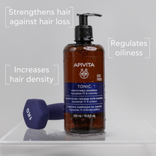 Load image into Gallery viewer, Apivita Tonic Hair Care Men&#39;s Tonic Shampoo 500ml
