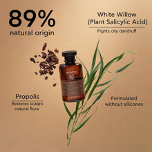 Load image into Gallery viewer, Apivita Oily Dandruff Shampoo, White Willow &amp; Propolis 250ml
