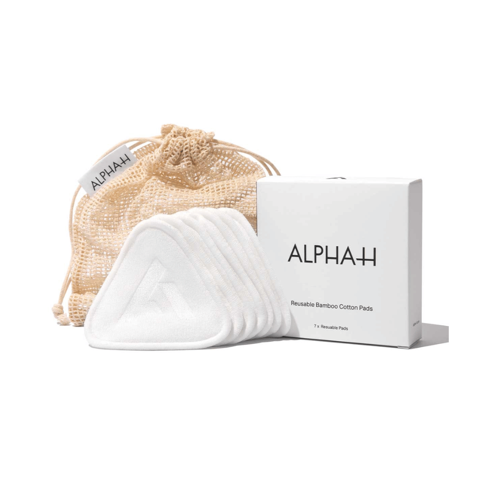 Alpha-H Reusable Bamboo Cotton Pads 7pce