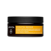 Load image into Gallery viewer, APIVITA Nourish &amp; Repair Hair Mask Olive &amp; Honey 200 ml
