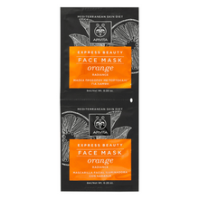 Load image into Gallery viewer, Apivita Orange Radiance Face Mask 2X8ml
