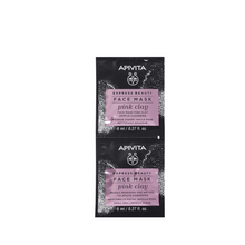 Load image into Gallery viewer, Apivita Pink Clay Gentle Cleansing Face Mask 2X8ml
