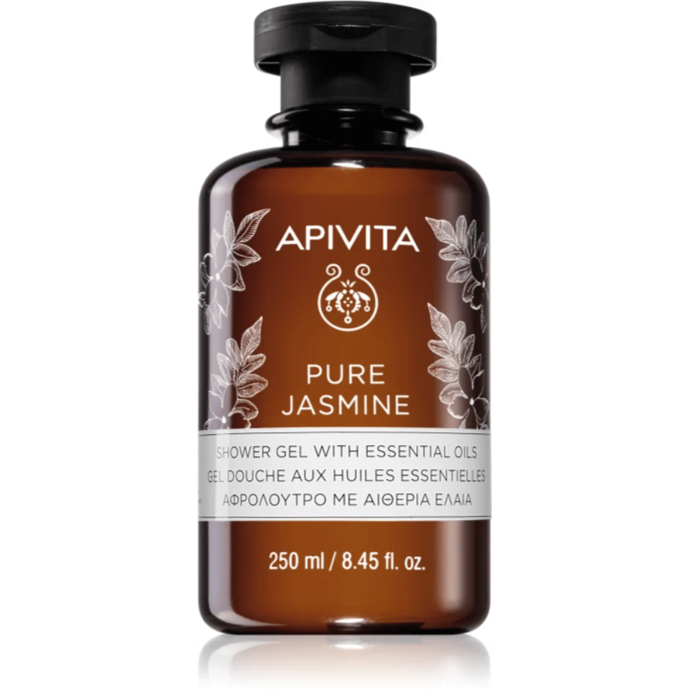 Apivita Pure Jasmine Shower Gel with Essential Oils 250ml