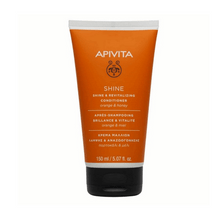 Load image into Gallery viewer, Apivita Shine &amp; Revitalising Conditioner, Orange &amp; Honey 150ml
