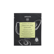 Load image into Gallery viewer, Apivita Tissue Face Mask- Avocado Moisturizing &amp; Soothing 10ml
