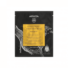 Load image into Gallery viewer, Apivita Tissue Face Mask- Mastic Firming &amp; Lifting Effect 15ml
