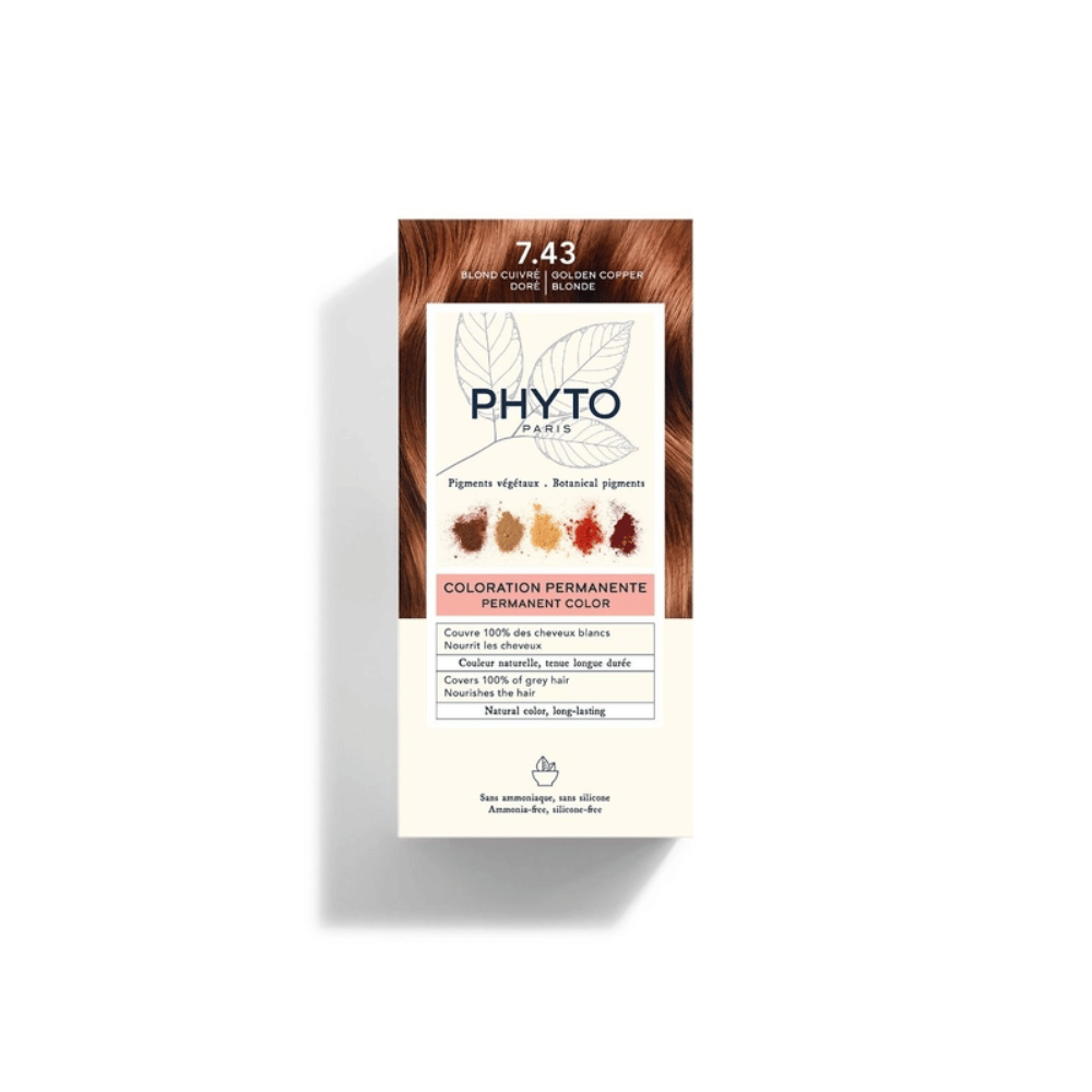 PHYTOCOLOR 7.43 GOLDEN COPPER BLONDE